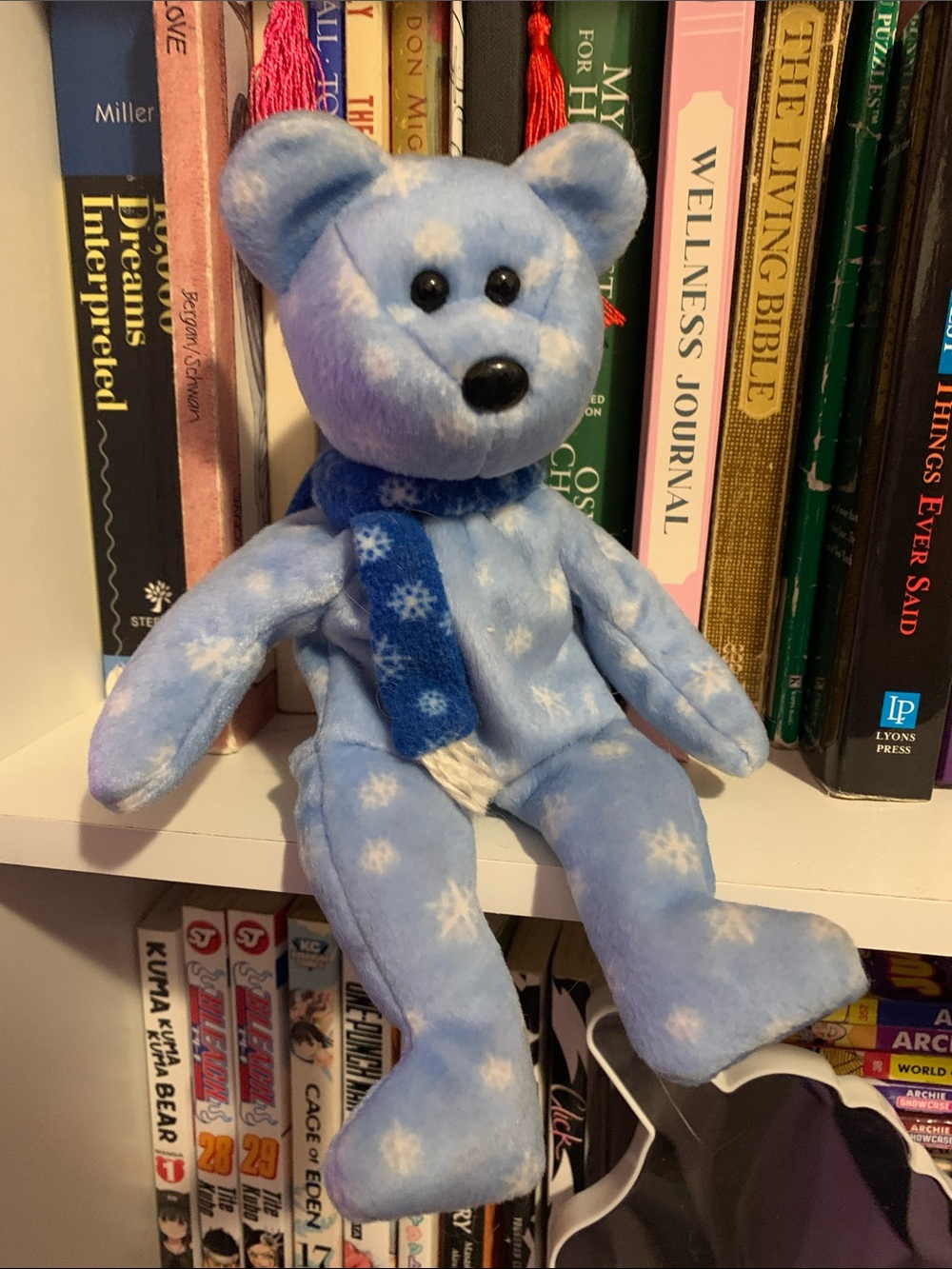 TY beanie baby 1999 Holiday Teddy